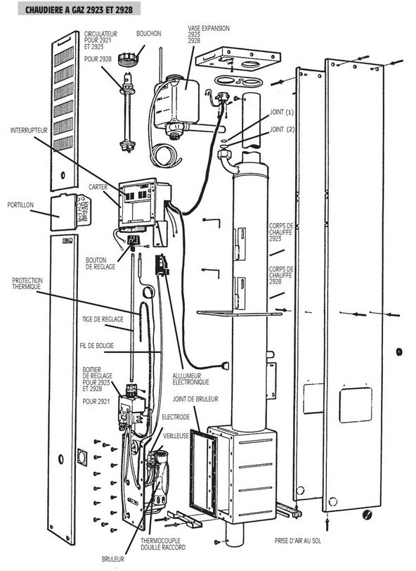 ETO- Carte de commande de chauffe-eau pour camping-car Circuit